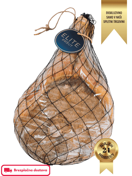 Elite pršut s kostjo 24 mesecev Lokev