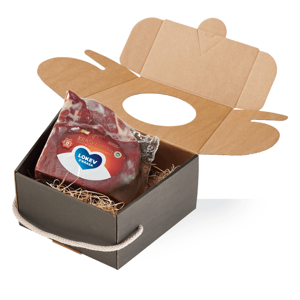 Kraški pršut ¼ v darilni embalaži (12 mesecev) Lokev