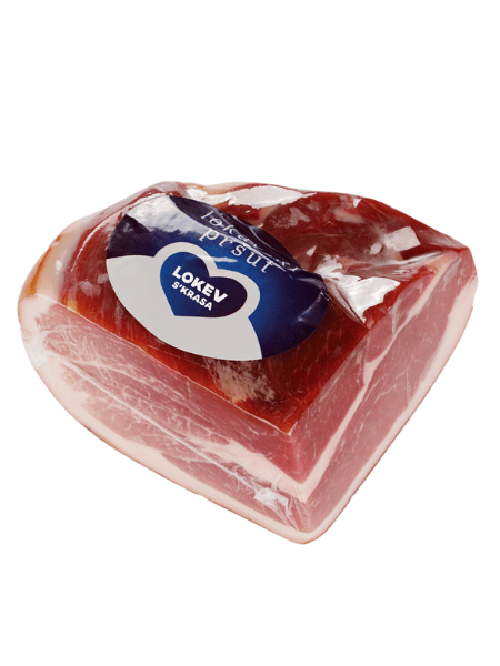 Lokavski pršut 1/4 12 mescev (1,4 kg)