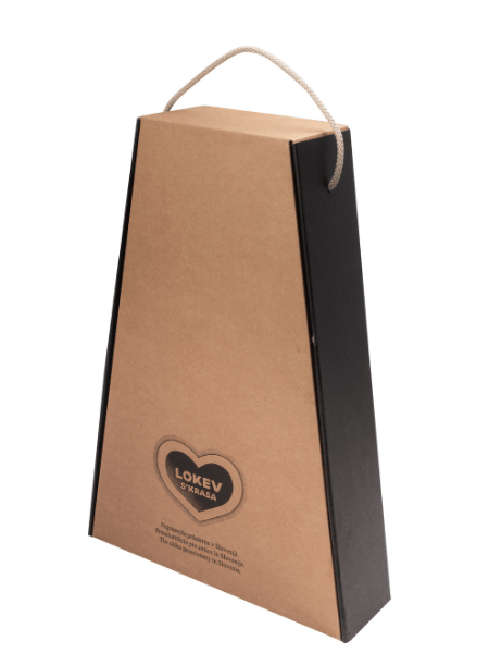 Darilna škatla za pršut Pršutarne Lokev